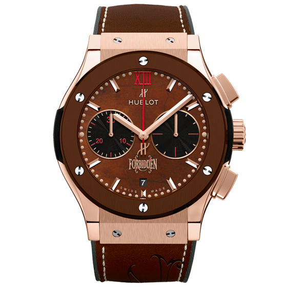 Replica Hublot CLASSIC FUSION FORBIDEN X KING GOLD BROWN CERAMIC 521.OC.0589.VR.OPX14 replica Watch